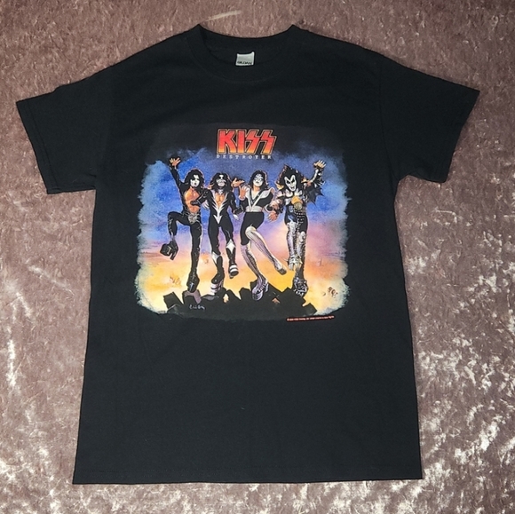Gildan Shirts Kiss Destroyer Album Cover Art Shirt Poshmark